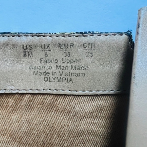 ‼️DISCONTINUED‼️ Franco Sarto Black & Gold Ankle Boots | Size 8M | 38 EU | $55 - Picture 7 of 8